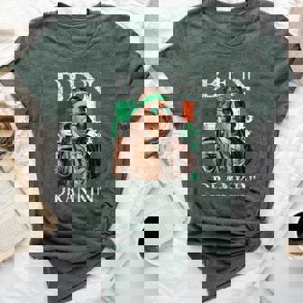 Irish Ben Drankin Beer St Pattys And Women Bella Canvas T-shirt | Mazezy