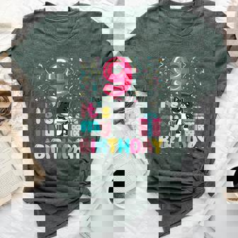 It's My 9Th Birthday Cat Lover 9 Years Old Girls Boys Bella Canvas T-shirt - Thegiftio