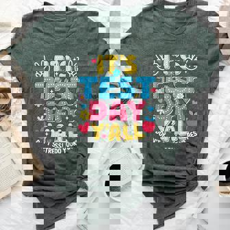 Its Test Day Y'all Don't Stress Do Your Best Teacher Student Bella Canvas T-shirt - Thegiftio