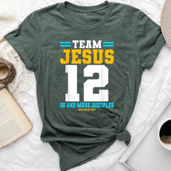 Jesus Baseball Team Jesus Christian Matthew 28 Bella Canvas T-shirt - Thegiftio UK