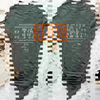 Kenya Safari Wildlife Adventure Lover Travel To Africa Bella Canvas T-shirt | Mazezy