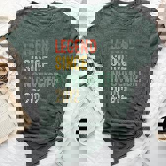 Legend November 2012 13Th Birthday Boy Girl 13 Year Old Bella Canvas T-shirt | Seseable CA