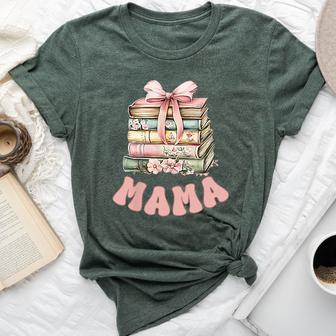Mama Book First Chapter Birthday Family Matching Party Bella Canvas T-shirt - Thegiftio UK