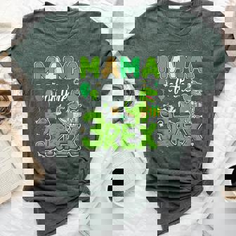 Mama Of The Three Rex Birthday Dinosaur Family Matching Bella Canvas T-shirt - Thegiftio