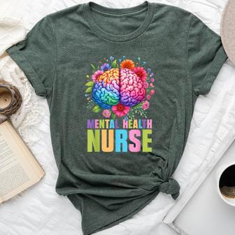 Mental Health Nurse Psychiatry Nursing Psychiatric Nurse Bella Canvas T-shirt - Thegiftio UK