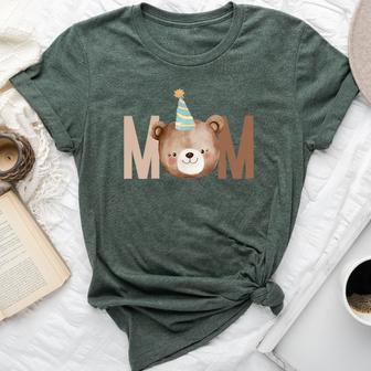 Mom Beary First Birthday Matching Family Bella Canvas T-shirt - Thegiftio UK