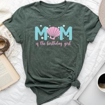Mom Of The Birthday Girl One-Der The Sea Mama Under Sea Bella Canvas T-shirt - Thegiftio UK