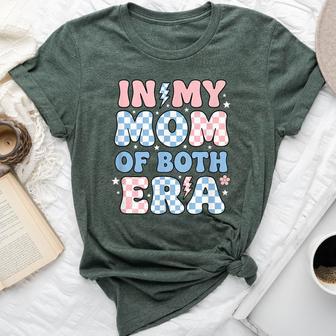 In My Mom Of Both Era Mom Retro Mama Of Both Groovy Bella Canvas T-shirt - Thegiftio UK