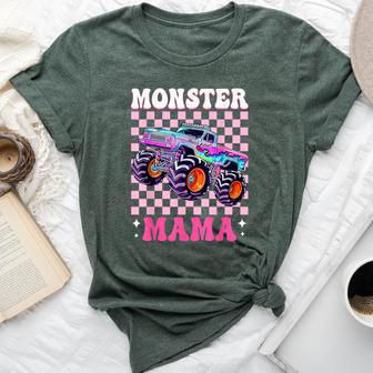 Monster Truck Mama Monster Truck Mom Family Matching Bella Canvas T-shirt - Thegiftio UK
