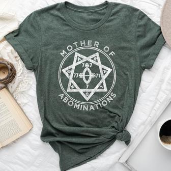 Mother Of Abominations Seal Of Babalon Thelema Magick Bella Canvas T-shirt - Thegiftio UK