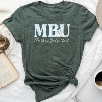 Mother Baby Unit Mother Baby Nurse Postpartum Nurse Goose Bella Canvas T-shirt - Thegiftio