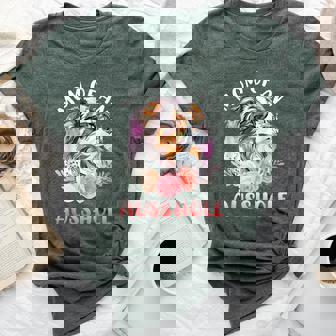 Mother Of A Cheeky Aussie Australian Shepherd Dog Mum Bella Canvas T-shirt - Thegiftio