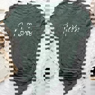 Nana For Grandma Heart Mother's Day Nana Bella Canvas T-shirt - Thegiftio