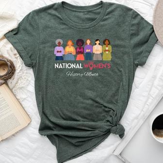 National Women's History Month 2026 History Month Bella Canvas T-shirt - Thegiftio