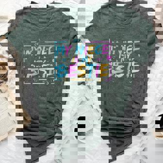 My Niece Is My Bestie Aunt And Niece Matching Bella Canvas T-shirt - Thegiftio