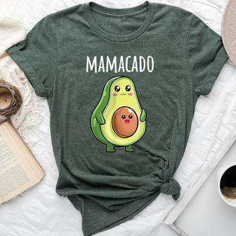 Pregnancy Announcement Mom Mamacado Bella Canvas T-shirt - Thegiftio