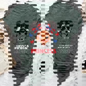 Puerto Rican Princess Hispanic Heritage Girl Puerto Rico Bella Canvas T-shirt - Thegiftio