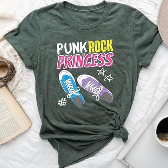 Punk Rock Princess For Girls Who Love Punkrock Music & Bands Bella Canvas T-shirt - Thegiftio UK