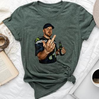 Sam Middle Finger For Women Bella Canvas T-shirt - Thegiftio UK