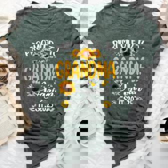 Soon To Be Grandma Again Promoted To Grandma Again Est 2025 Bella Canvas T-shirt | Mazezy