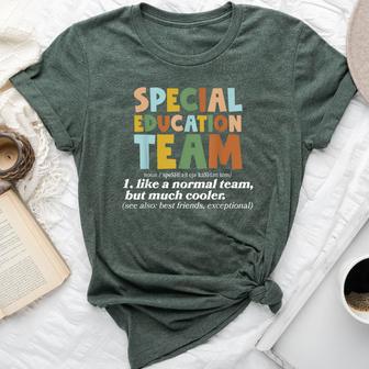 Special Education Team Definition Sped Teacher Inspirational Bella Canvas T-shirt - Thegiftio UK