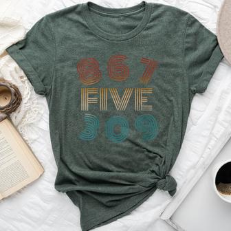 Vintage 867Five309 Retro 8675309 Bella Canvas T-shirt - Thegiftio UK