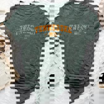 Vintage Tennessee Tn City Orange Usa Flag 1796 For Woman Bella Canvas T-shirt - Thegiftio