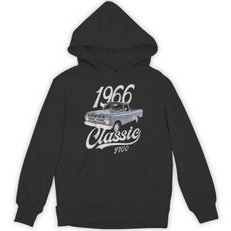 1966 Classic F100 Blue Hoodie - Thegiftio UK