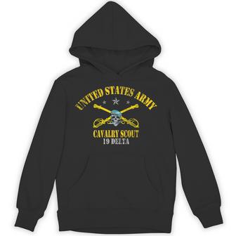 19D Delta Cavalry Scout Veteran Patriotic Flag Veterans Day Hoodie - Monsterry