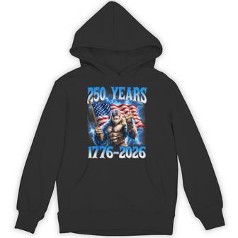 250 Years American 1776 2026 250Th Usa Patriotic 4Th Of July Hoodie - Thegiftio UK