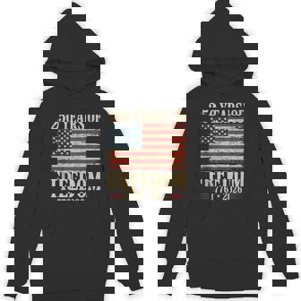 250Th America Anniversary Independence 250 Years Of Freedom Hoodie - Thegiftio