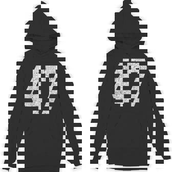 47 ジャージユニフォーム バーシティ スポーツ番号 47歳の誕生日 パーカー - Kawaiitshirt