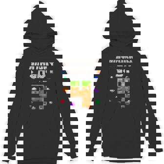 4Th Birthday Boy 4 Video Gamer Pixel Number Four Bday Party Hoodie - Thegiftio