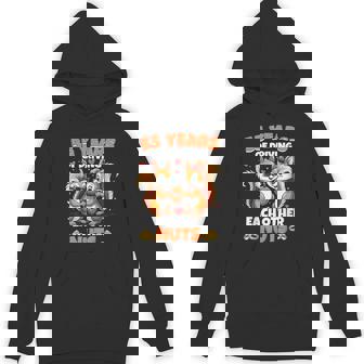 55Th Wedding Anniversary 55 Years Of Driving Each Other Nuts Hoodie | Mazezy