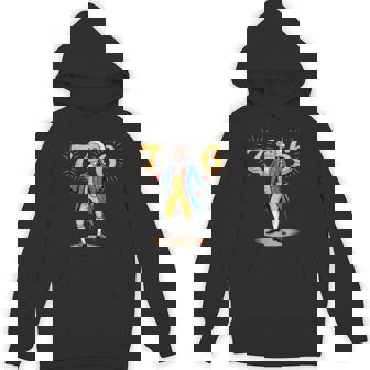 6-7 7-6 George Washington Seven Six Unisex Hoodie | Mazezy
