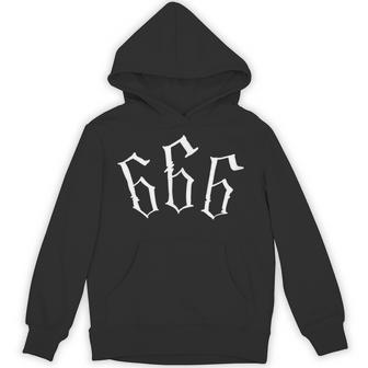 666Atan Death Metalatanist Gothic パーカー - Kawaiitshirt