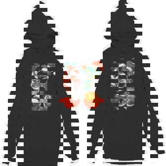 67 Christmas 6 7 Meme Basketball Pajamas Gen Alpha Slang Hoodie - Thegiftio