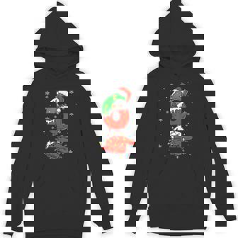 67 Christmas Couple Meme Six Seven Xmas Pajamas Hoodie - Thegiftio