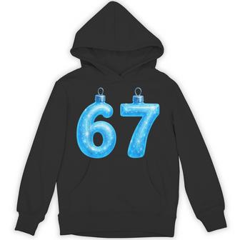 67 Christmas Ornament Meme Ice Drip Holiday Pajama 6 7 Hoodie - Thegiftio UK
