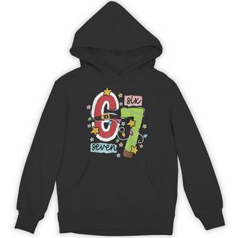 67 Meme Humor 6-7 Six Seven Christmas 67Th Birthday Hoodie - Thegiftio UK