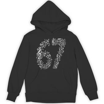 67 Music Meme Six Seven Music Teacher Musician Unisex Hoodie | Mazezy