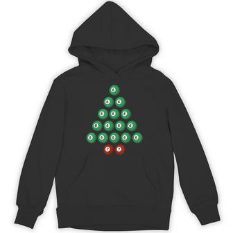 67 Pool Player Meme 6 7 Billiards 8-Ball Christmas Hoodie - Thegiftio UK
