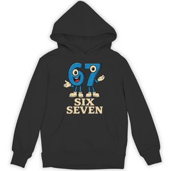 67 Six Seven 6-7 Italian Brainrot Gaming Meme Hoodie - Thegiftio UK