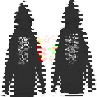 67 Six Seven Meme Christmas Dabbing Santa 6 7 Hoodie | Mazezy