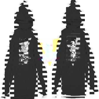 80年代テナントレトロタイムトラベラーsfファン。 長袖tシャツ パーカー - Kawaiitshirt