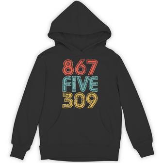8675309 Retro Vintage 80'S 90'S Music Nostalgia Hoodie - Thegiftio UK