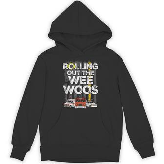 911 Dispatcher Rolling Out The Wee Woos Emergency Dispatch Hoodie - Thegiftio UK