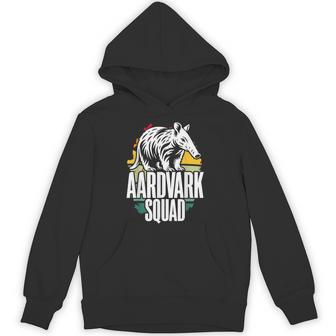 Aardvark Squad Animal Retro Vintage Nature Wildlife Hoodie - Thegiftio UK