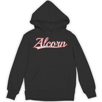 Alcorn Mississippi Delta Vintage Varsity Throwback Style Unisex Hoodie | Mazezy