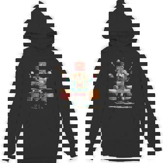 Amazing Nutcracker Costume For Rock And Drums Lovers Unisex Hoodie | Mazezy